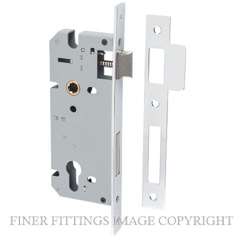 IVER 6050 - 6051 EURO CYLINDER LOCK CHROME PLATE