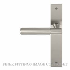 WINDSOR 8423 - 8477 BN VERGE PLAIN LEVER ON PLATE BRUSHED NICKEL