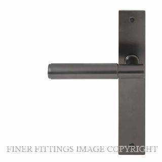 WINDSOR 8423RD GN NIDO VERGE PLAIN RH DUMMY LEVER ON PLATE GRAPHITE NICKEL