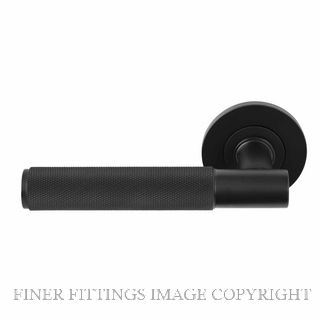 WINDSOR 8431D BLK NIDO VERGE DIAMOND KNURL DUMMY LEVER MATT BLACK