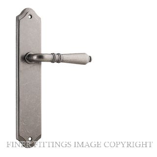 IVER 13712 DN SARLAT SHOULDERED LATCH DISTRESSED NICKEL