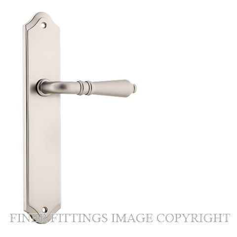 IVER 14712 SARLAT SHOULDERED PLATE SATIN NICKEL