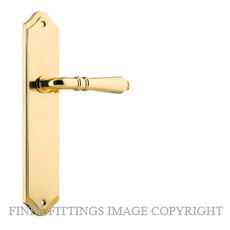 IVER 10212 SARLAT SHOULDERED PLATE POLISHED BRASS