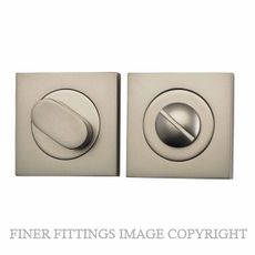 IVER 20039 SQUARE PRIVACY SET 52MM SATIN NICKEL