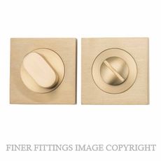 IVER 20040 SQUARE PRIVACY SET 52MM BRUSHED BRASS