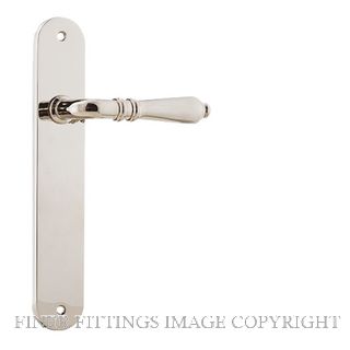 IVER 14224 PN SARLAT OVAL LATCH POLISHED NICKEL