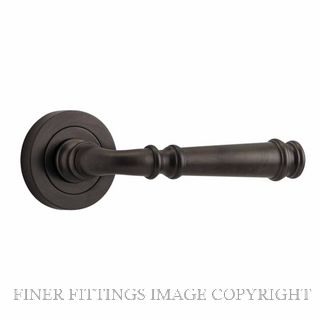 IVER 0311 VERONA LEVER ON ROSE HANDLES SIGNATURE BRASS