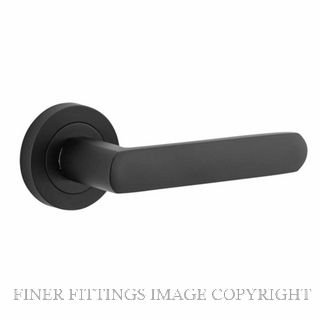 IVER IV20773 OSAKA LEVER ON ROSE HANDLES MATT BLACK