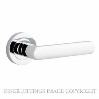 IVER IV20774 OSAKA LEVER ON ROSE HANDLES CHROME PLATE