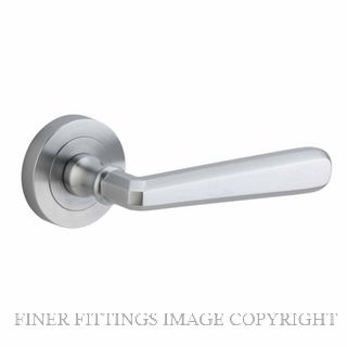 IVER 20805 COPENHAGEN LEVER ON ROSE BRUSHED CHROME