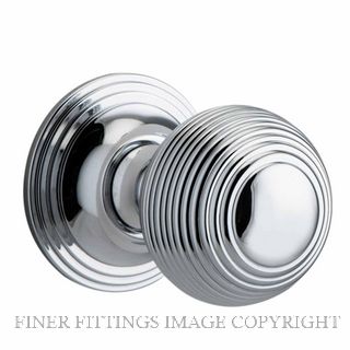 IVER 0224 GUILDFORD KNOB ON ROSE CHROME PLATE