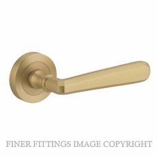 IVER 20806 COPENHAGEN LEVER ON ROSE HANDLES BRUSHED BRASS