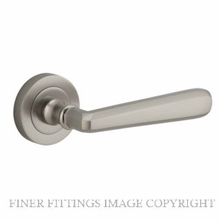 IVER 20809 COPENHAGEN LEVER ON ROSE SATIN NICKEL