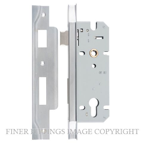 IVER 6060 - 6061 EURO CYLINDER LOCK BRUSHED CHROME