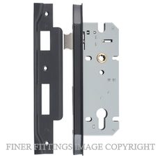 IVER 6068 - 6069 EURO CYLINDER LOCK MATT BLACK