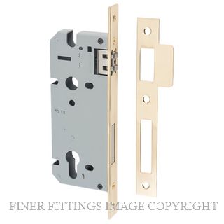 IVER 6030 ROLLER LOCK BS45MM POLISHED BRASS