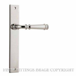 IVER 14206 VERONA RECTANGULAR LATCH POLISHED NICKEL