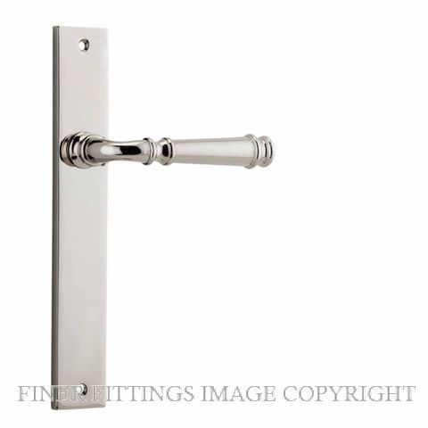 IVER 14206 VERONA RECTANGULAR HANDLES POLISHED NICKEL