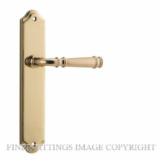 IVER 10218 VERONA SHOULDERED LATCH POLISHED BRASS