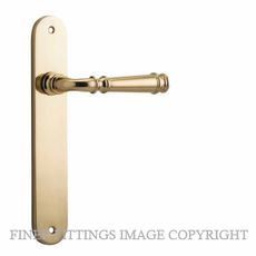 IVER 10230 VERONA OVAL PLATE POLISHED BRASS