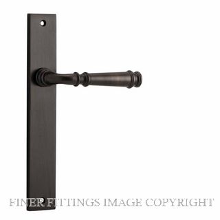 IVER 10706 VERONA RECTANGULAR LATCH SIGNATURE BRASS