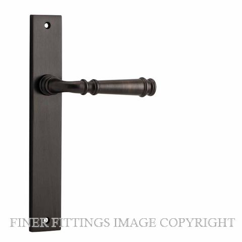 IVER 10706 VERONA RECTANGULAR HANDLES SIGNATURE BRASS