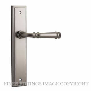 IVER 14742 VERONA STEPPED PLATE LATCH SATIN NICKEL