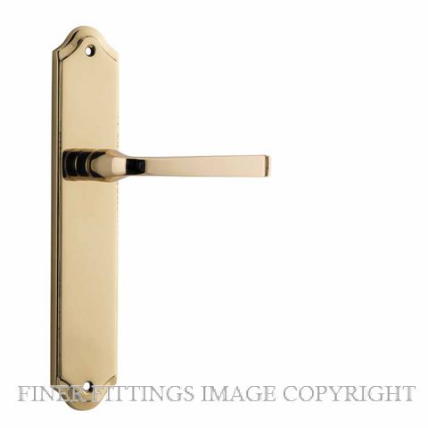 IVER 10220 ANNECY SHOULDERED PLATE POLISHED BRASS
