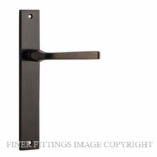 IVER 10708 ANNECY RECTANGULAR PLATE LATCH SIGNATURE BRASS