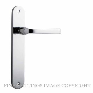IVER 11732 ANNECY OVAL PLATE LATCH CHROME PLATE