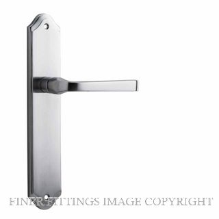 IVER 12220 ANNECY SHOULDERED PLATE LATCH BRUSHED CHROME