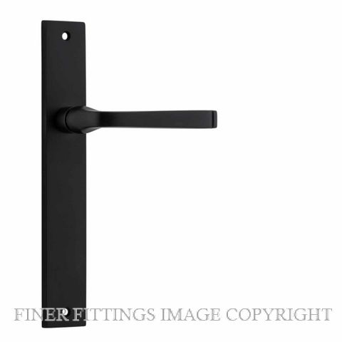 IVER 12708 ANNECY RECTANGULAR PLATE MATT BLACK