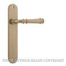 IVER 13230 VERONA OVAL PLATE BRUSHED BRASS