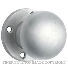 TRADCO 0698 KNOB SETS SUITS EXISTING 54MM HOLES SATIN CHROME