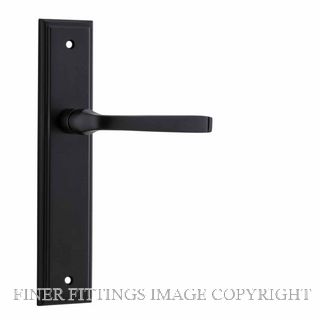 IVER 12744 ANNECY STEPPED PLATE LATCH MATT BLACK