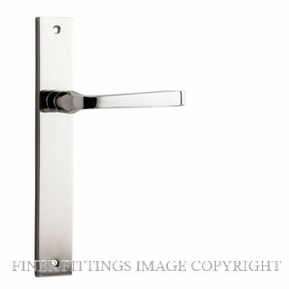 IVER 14208 ANNECY RECTANGULAR PLATE LATCH POLISHED NICKEL