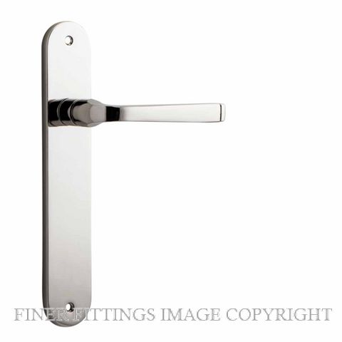 IVER 14232 ANNECY OVAL PLATE POLISHED NICKEL