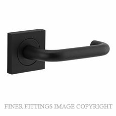 IVER 20363 OSLO LEVER ON SQUARE ROSE HANDLES MATT BLACK