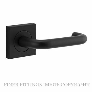 IVER 20363 OSLO LEVER ON SQUARE ROSE MATT BLACK