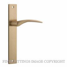 IVER 15704 OXFORD RECTANGULAR PLATE BRUSHED BRASS