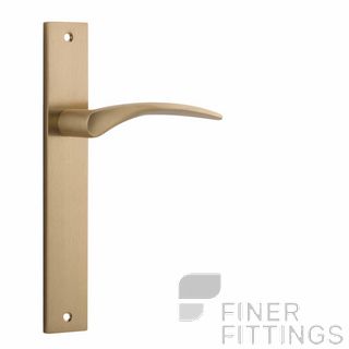 IVER 15704 OXFORD RECTANGULAR PLATE BRUSHED BRASS
