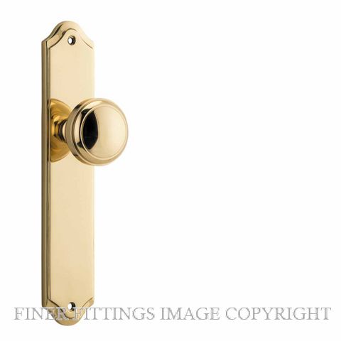 IVER 10326 PADDINGTON SHOULDERED PLATE POLISHED BRASS