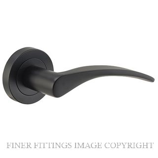 IVER 9223 OXFORD LEVER ON ROSE MATT BLACK