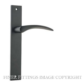 IVER 12704 OXFORD RECTANGULAR LATCH MATT BLACK