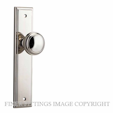 IVER 14338 PADDINGTON STEPPED PLATE POLISHED NICKEL