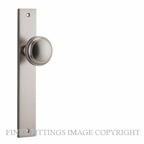 IVER 14820 PADDINGTON RECTANGULAR PLATE SATIN NICKEL