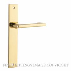 IVER 10348 BALTIMORE RETURN RECTANGULAR PLATE POLISHED BRASS