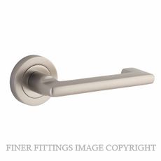 IVER 20789 BALTIMORE RETURN ROUND ROSE HANDLES SATIN NICKEL