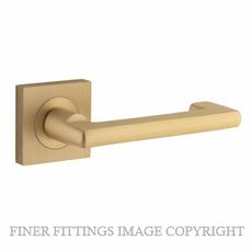 IVER 21176 BALTIMORE RETURN LEVER ON SQUARE ROSE BRUSHED BRASS