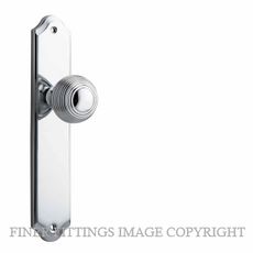 IVER 11830 GUILDFORD KNOB ON SHOULDERED PLATE CHROME PLATE